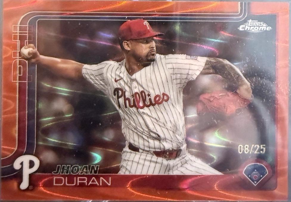 Jhoan Duran [Orange Lava Refractor] #USC120