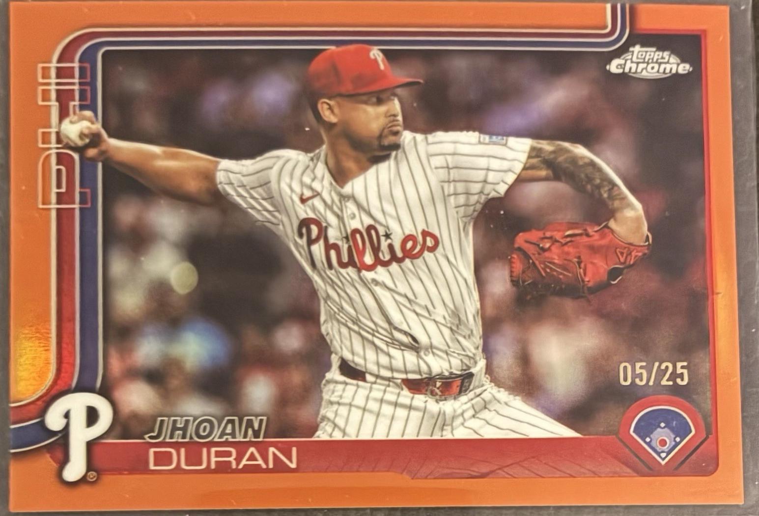 Jhoan Duran [Orange Refractor] #USC120