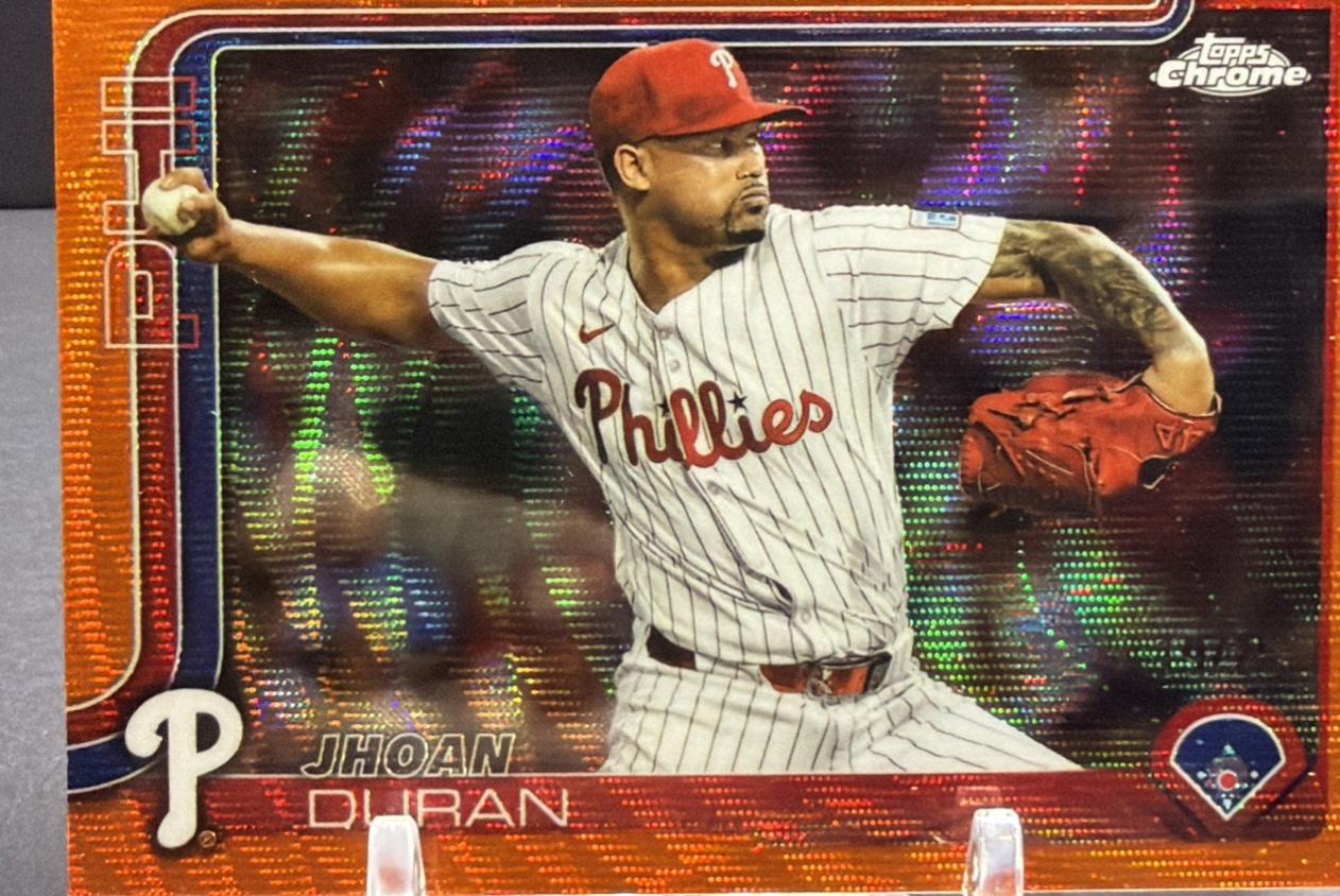 Jhoan Duran [Orange Wave Refractor] #USC120