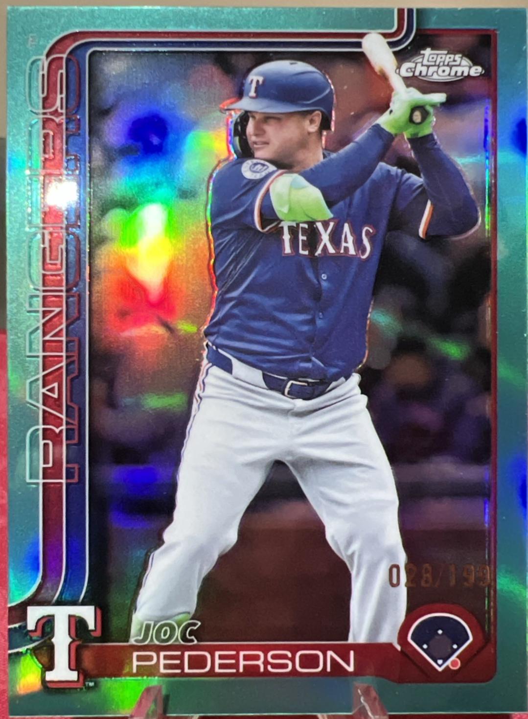 Joc Pederson [Aqua Refractor] #USC46