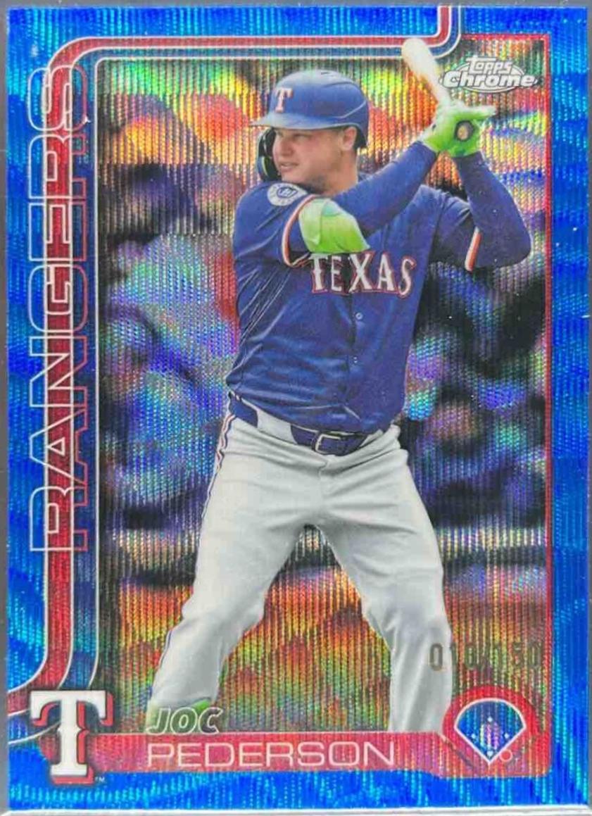 Joc Pederson [Blue Wave Refractor] #USC46