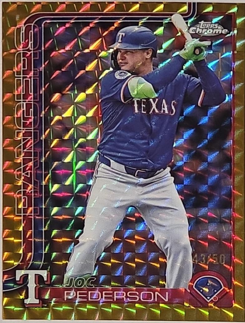 Joc Pederson [Gold Geometric Refractor] #USC46