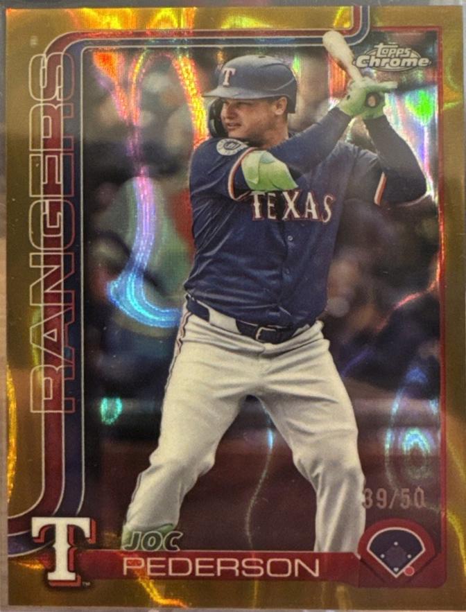Joc Pederson [Gold Lava Refractor] #USC46