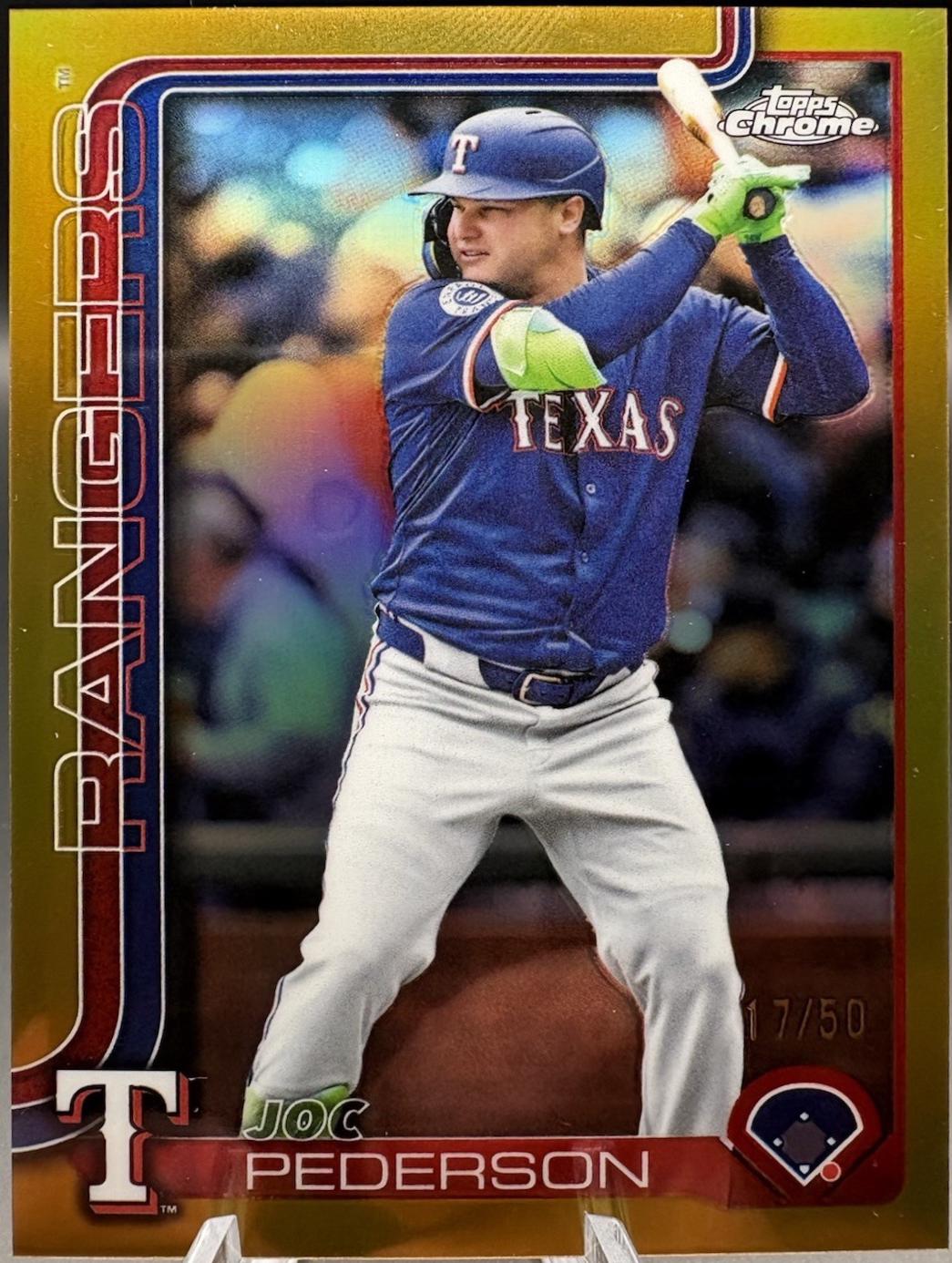 Joc Pederson [Gold Refractor] #USC46