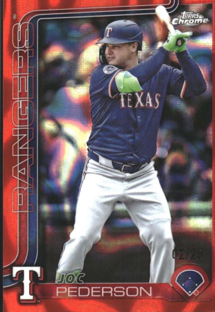 Joc Pederson [Orange Lava Refractor] #USC46