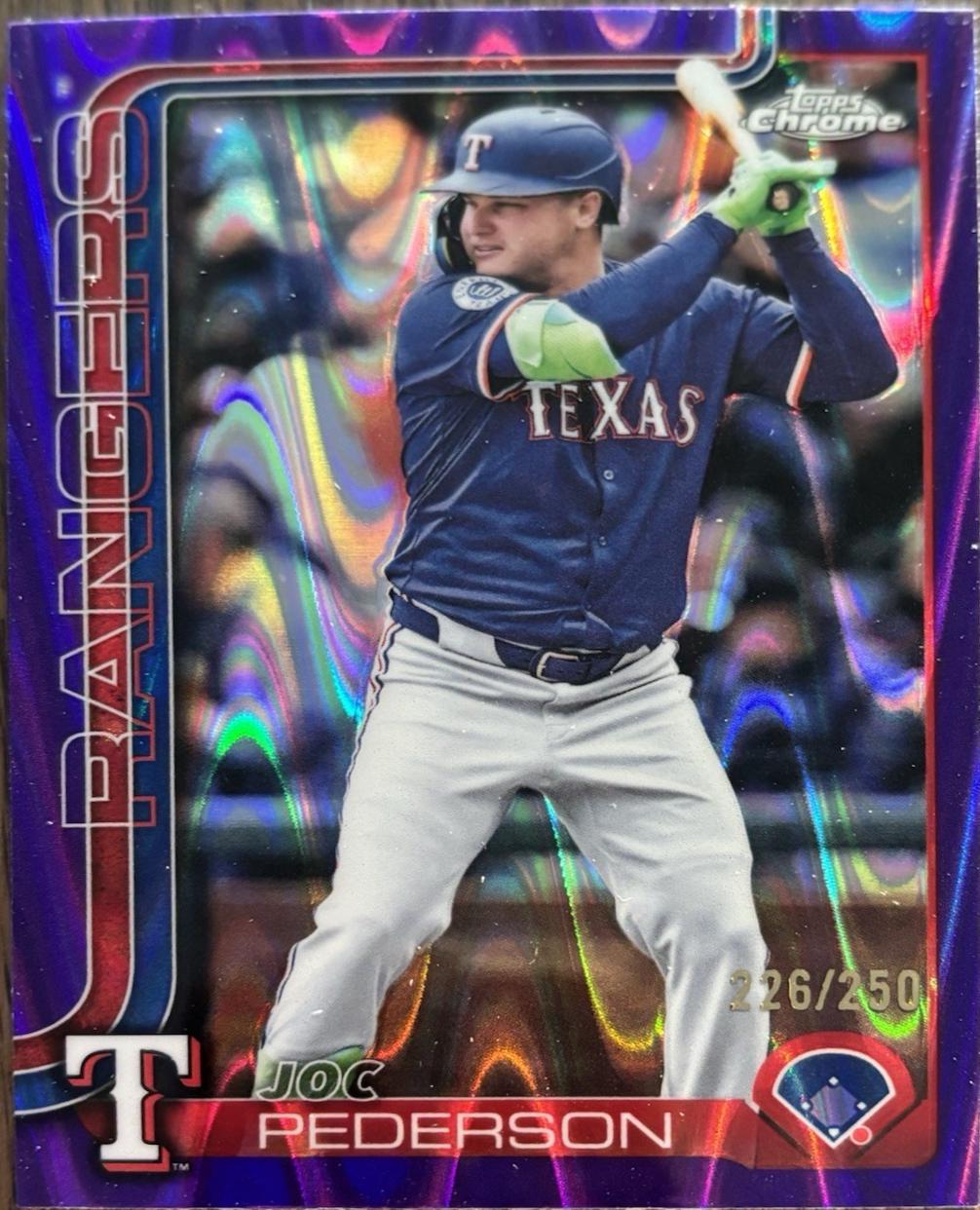 Joc Pederson [Purple RayWave] #USC46