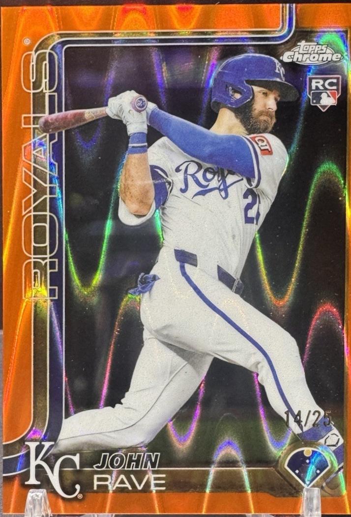 John Rave [Orange Wave Refractor] #USC136