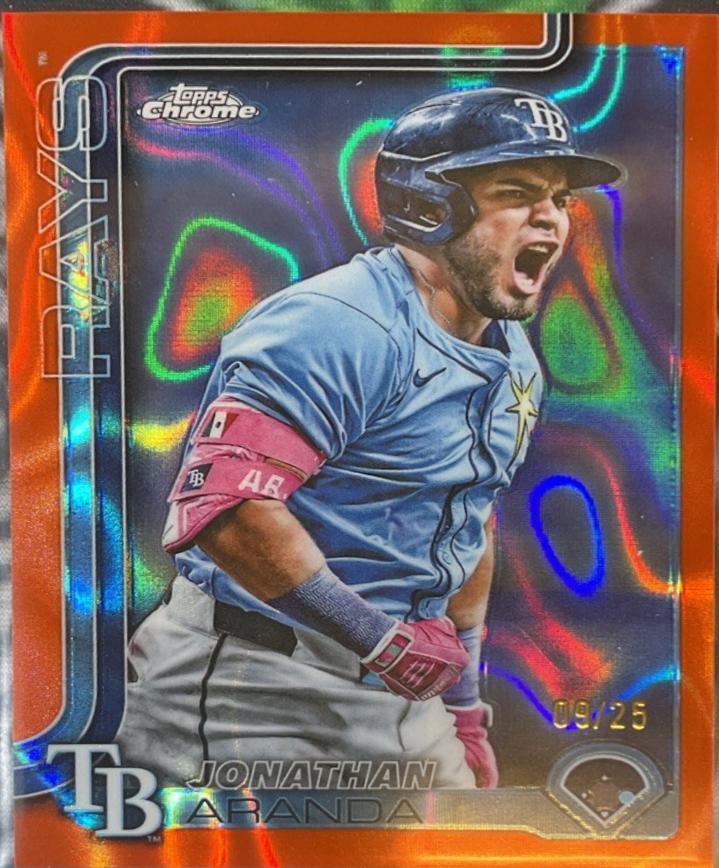 Jonathan Aranda [Orange Lava Refractor] #USC68