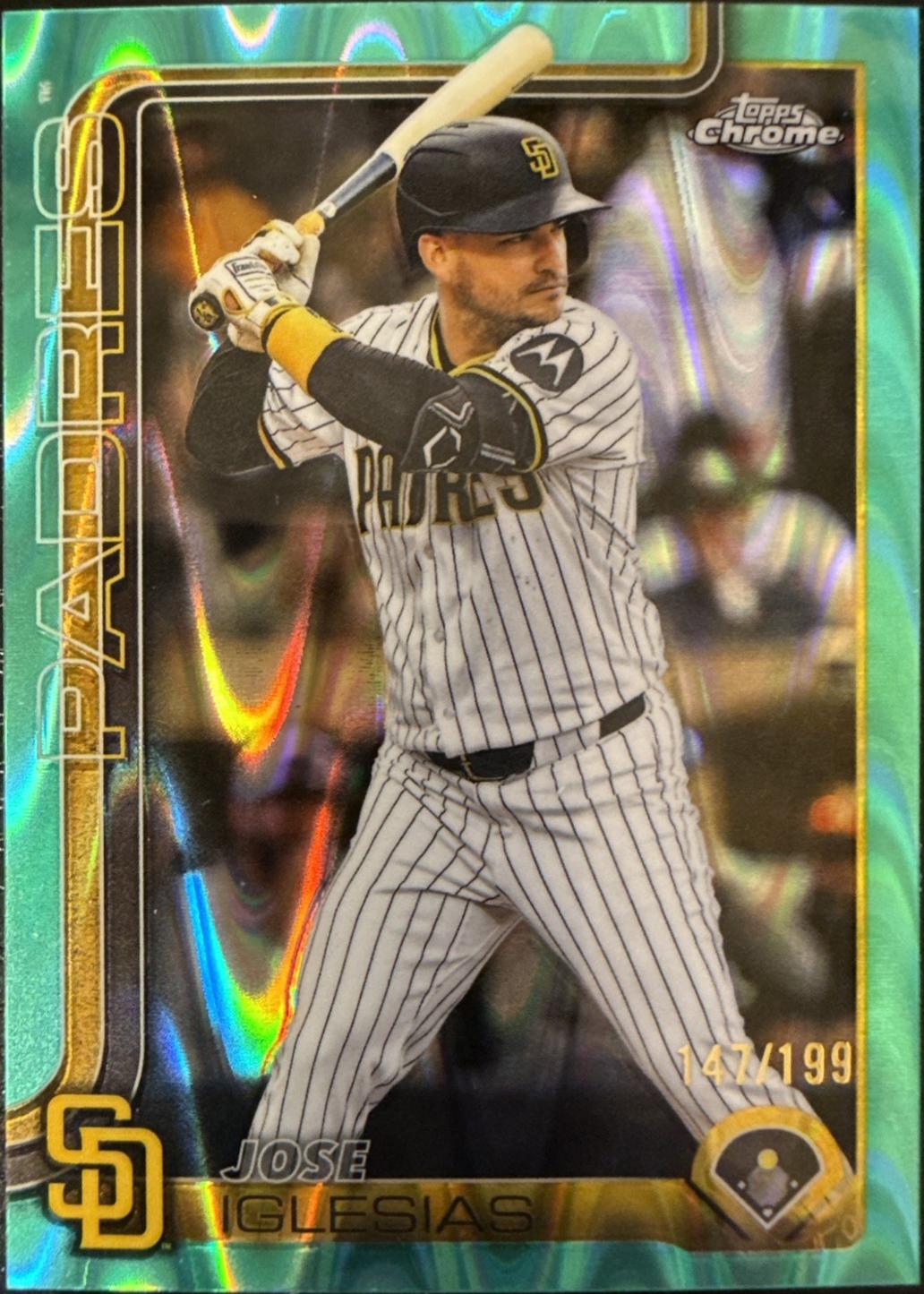 Jose Iglesias [Aqua RayWave Refractor] #USC60