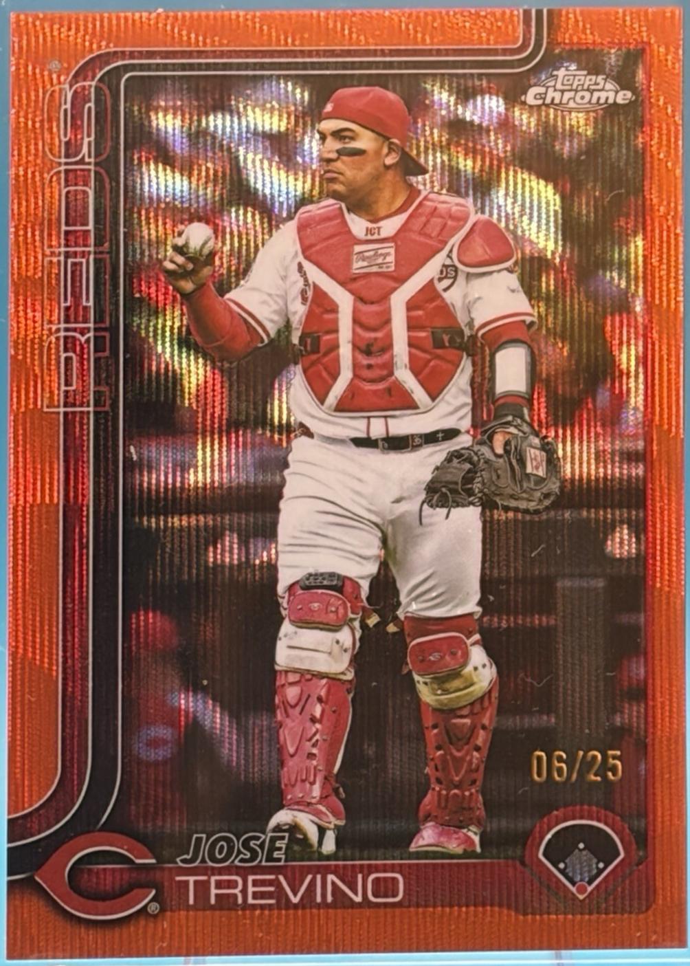 Jose Trevino [Orange Wave Refractor] #USC2