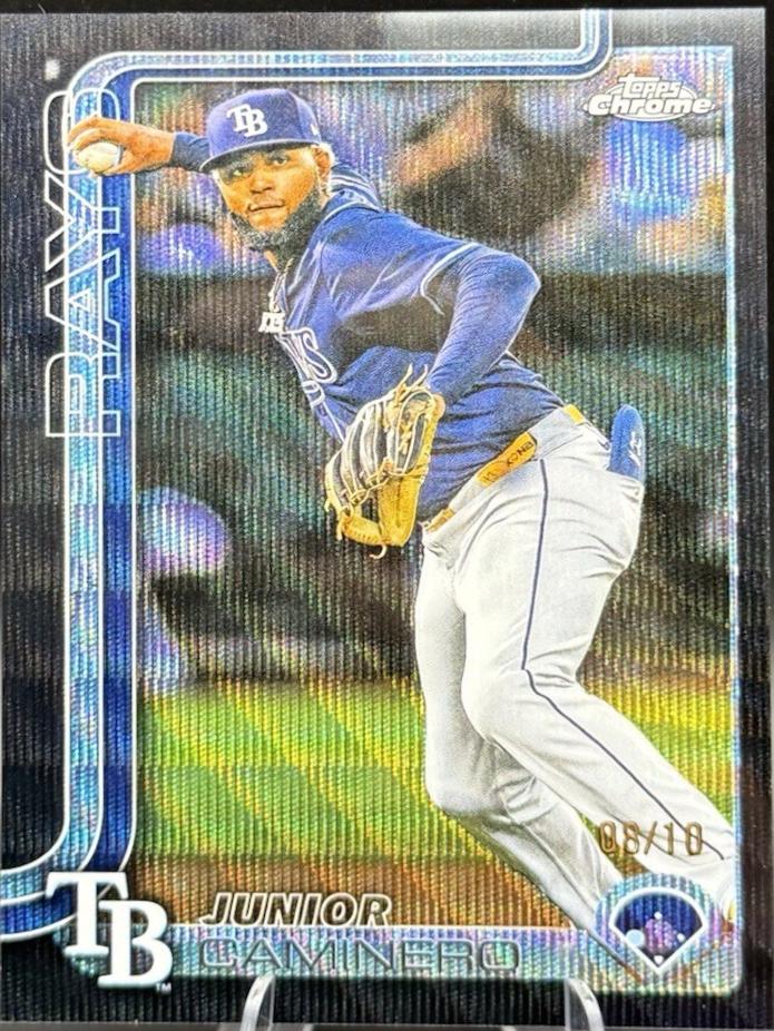 Junior Caminero [Black Wave Refractor] #USC109