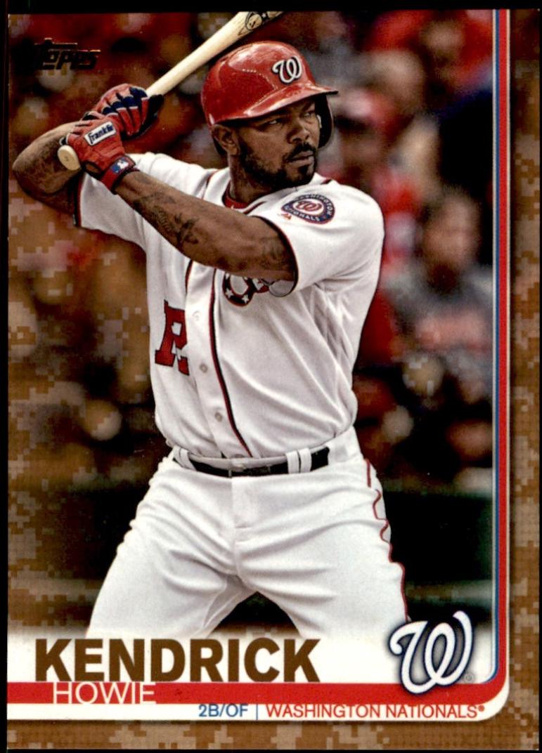 Howie Kendrick [Memorial Day Camo] #610