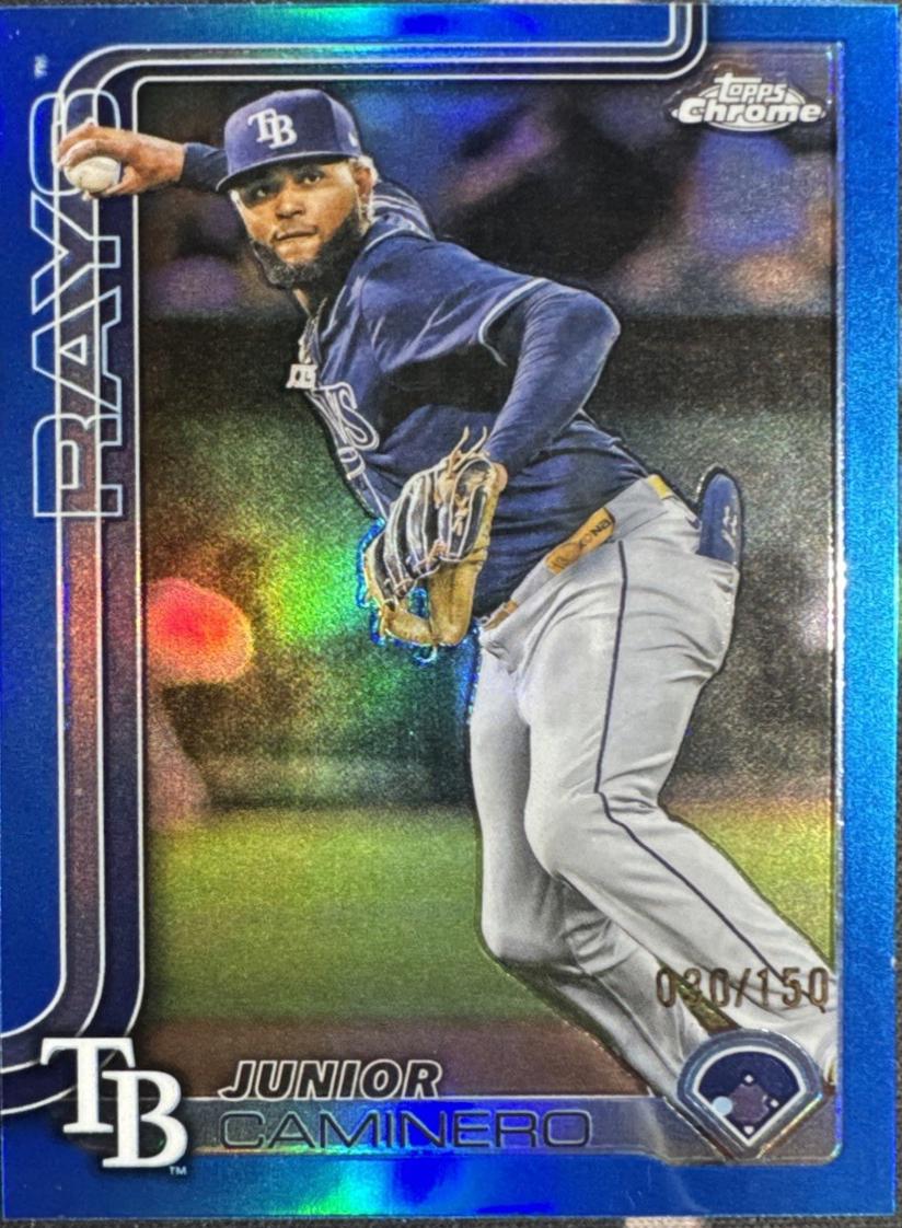 Junior Caminero [Blue Refractor] #USC109