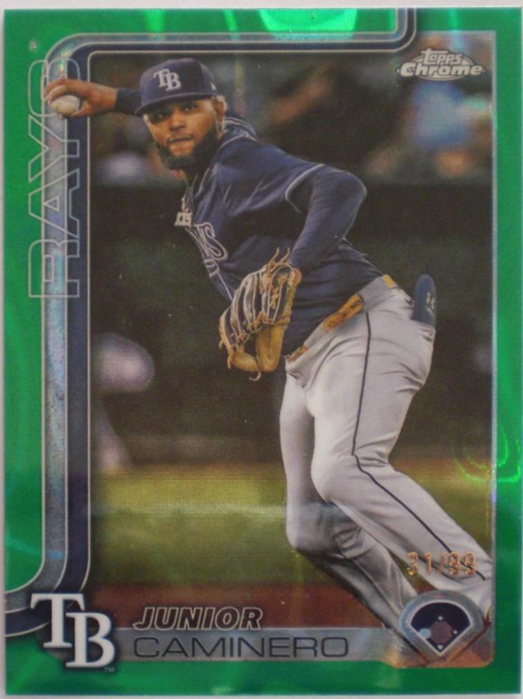 Junior Caminero [Green RayWave Refractor] #USC109