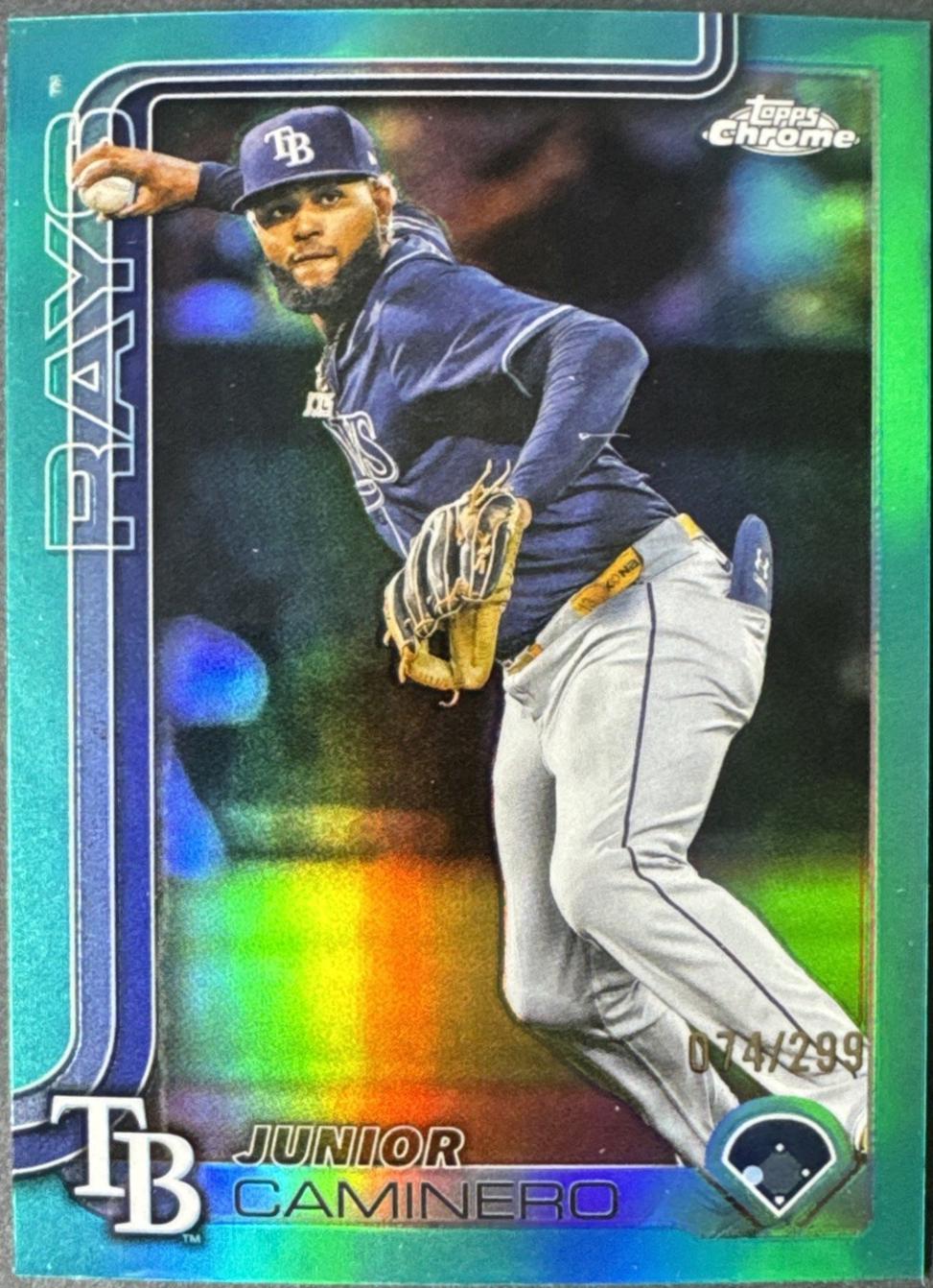 Junior Caminero [Teal Refractor] #USC109