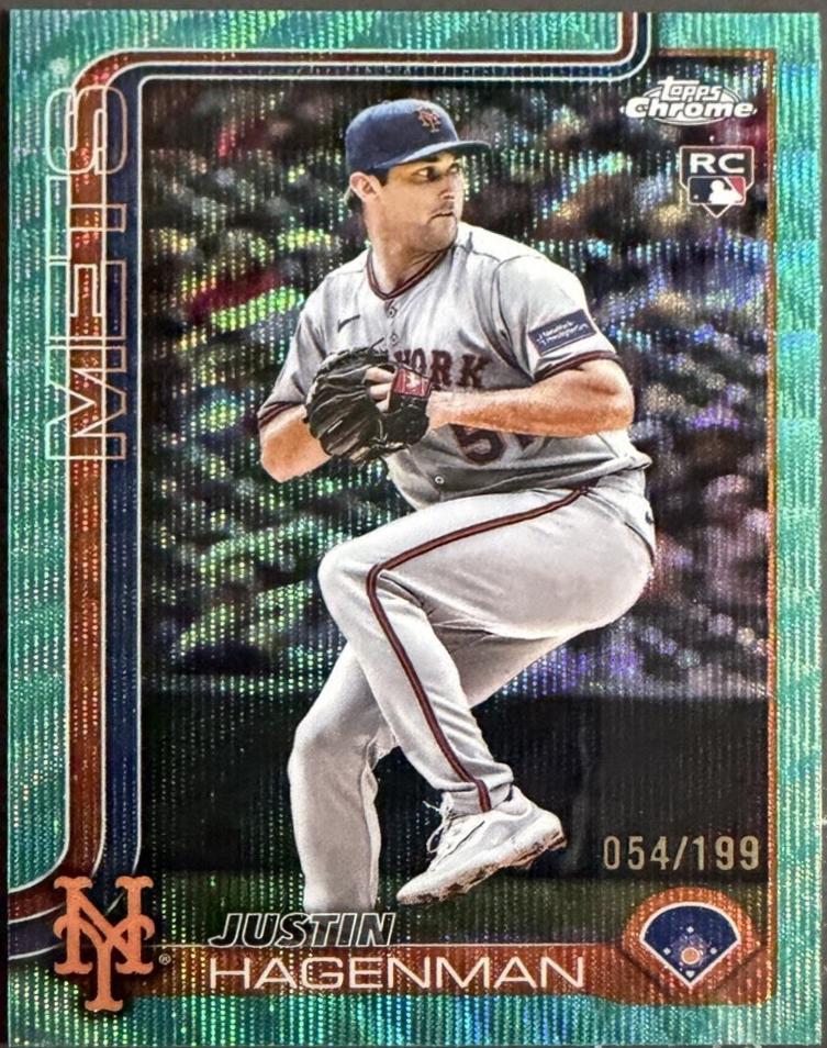 Justin Hagenman [Aqua Refractor] #USC61