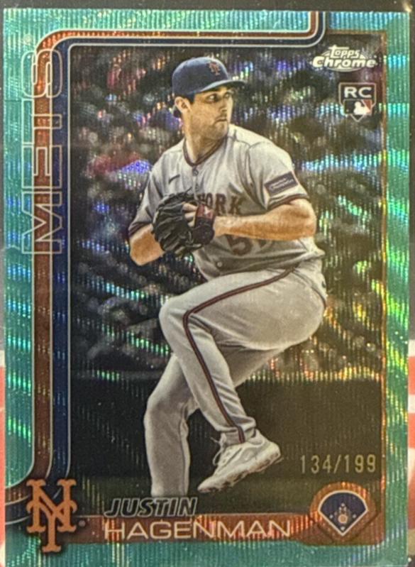 Justin Hagenman [Aqua Wave Refractor] #USC61