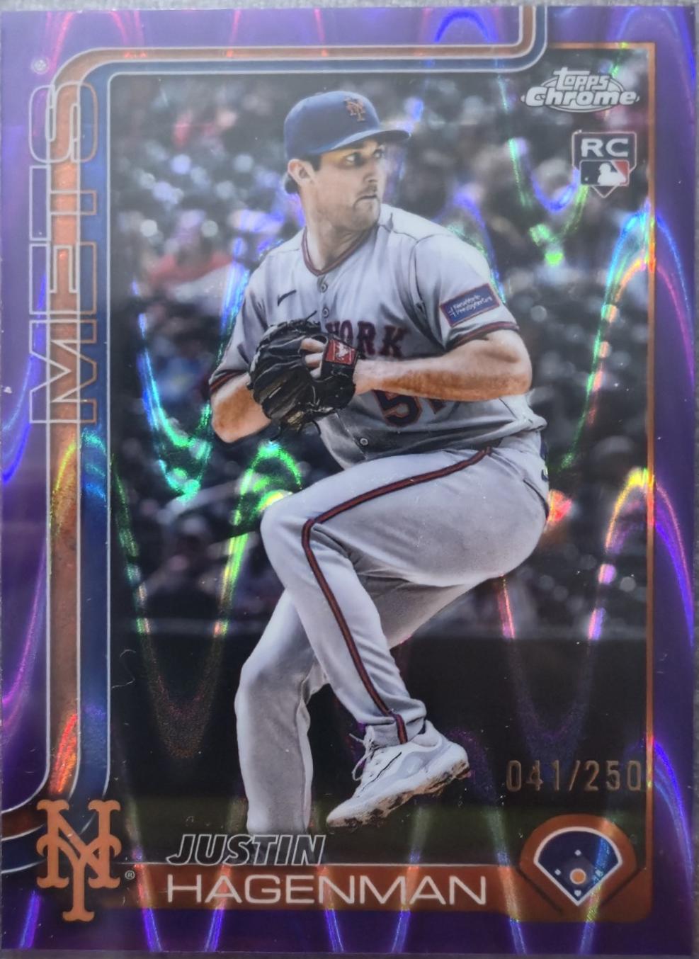 Justin Hagenman [Blue Lava Refractor] #USC61