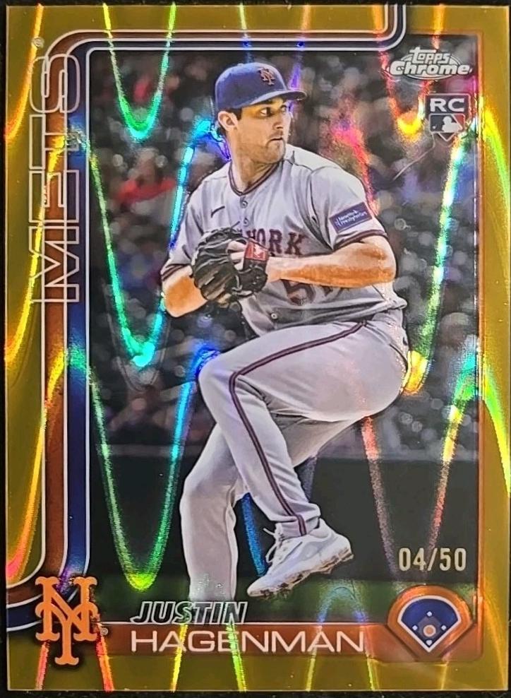 Justin Hagenman [Gold Lava Refractor] #USC61