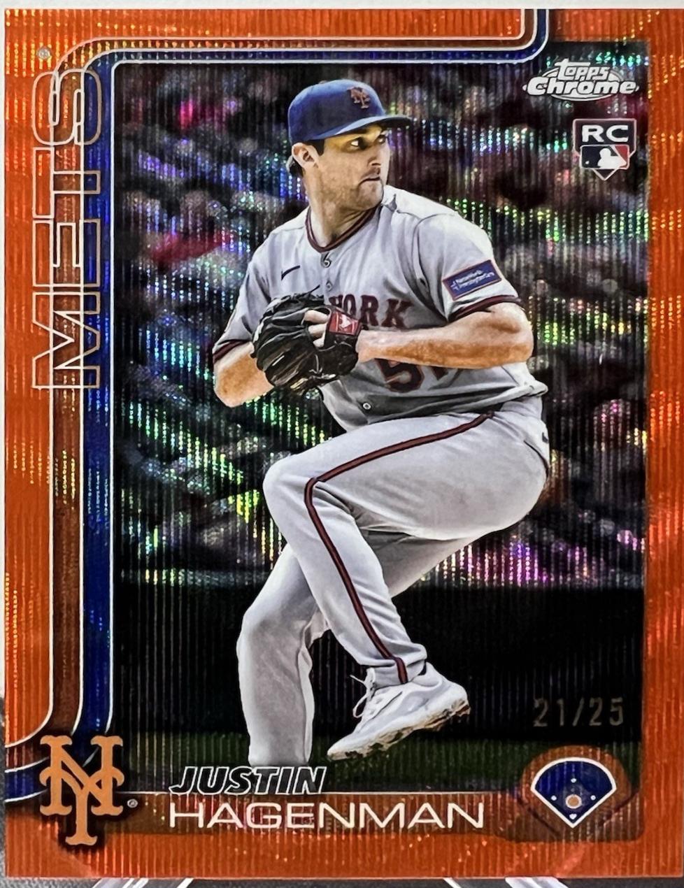 Justin Hagenman [Orange Wave Refractor] #USC61
