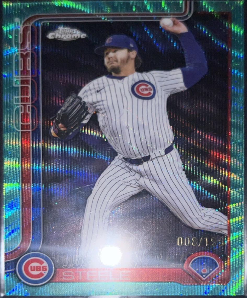Justin Steele [Aqua Wave Refractor] #USC3