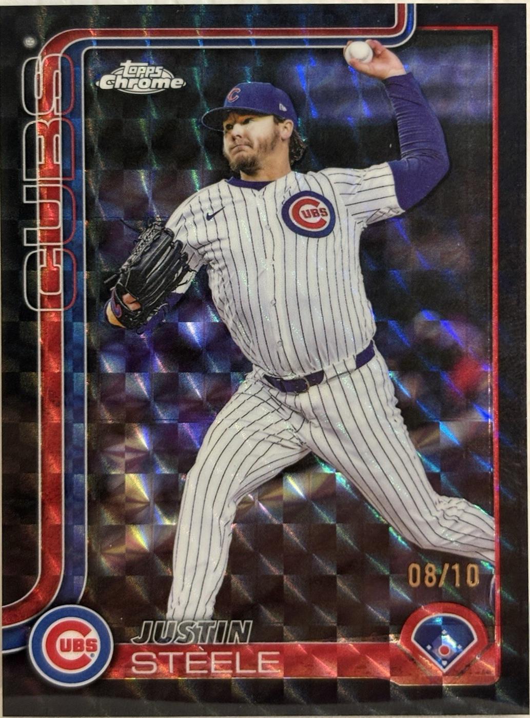 Justin Steele [Black Geometric Refractor] #USC3