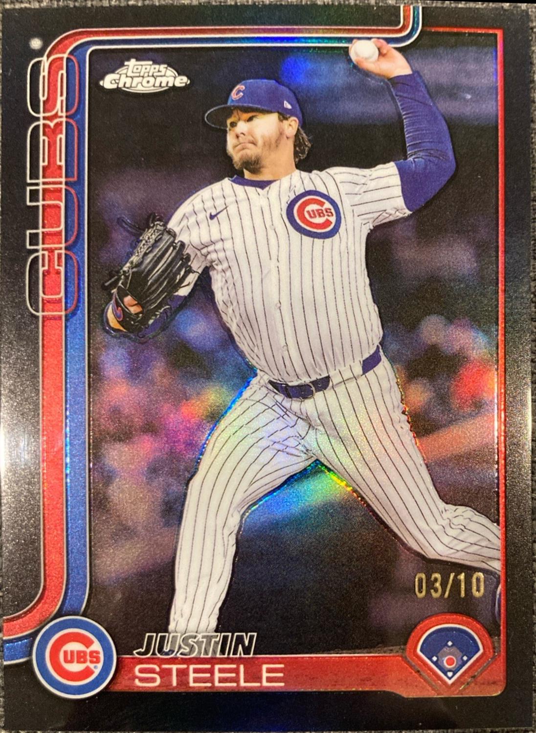 Justin Steele [Black Refractor] #USC3