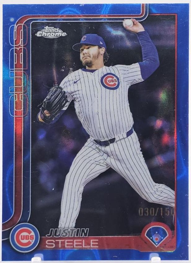 Justin Steele [Blue Lava Refractor] #USC3