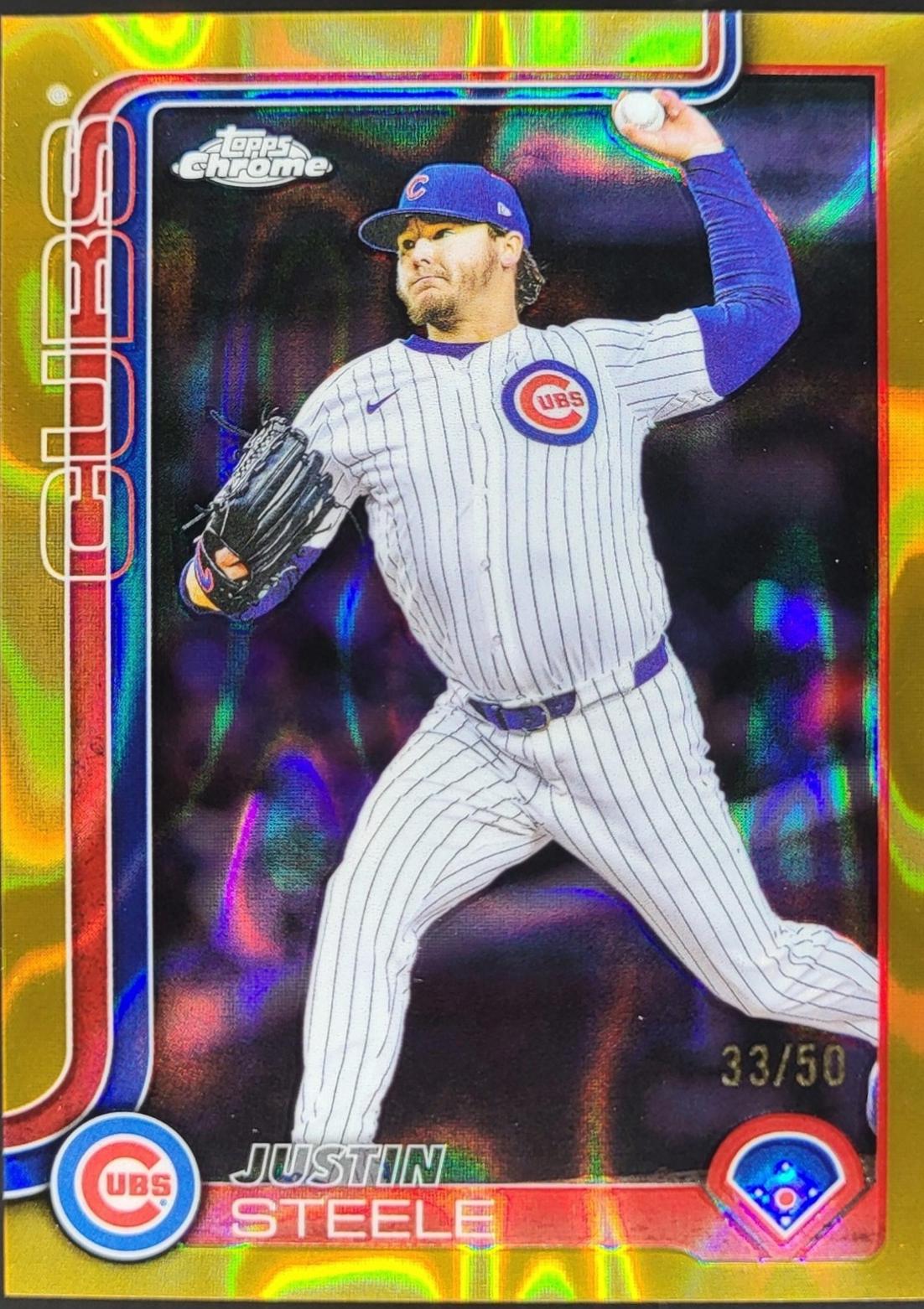 Justin Steele [Gold Lava Refractor] #USC3