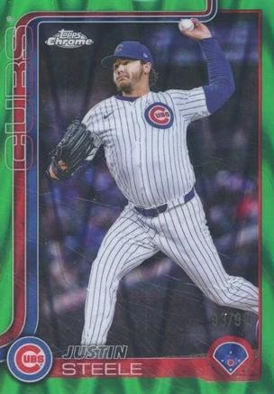 Justin Steele [Green RayWave Refractor] #USC3