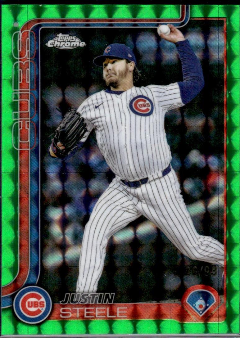 Justin Steele [Green Refractor] #USC3