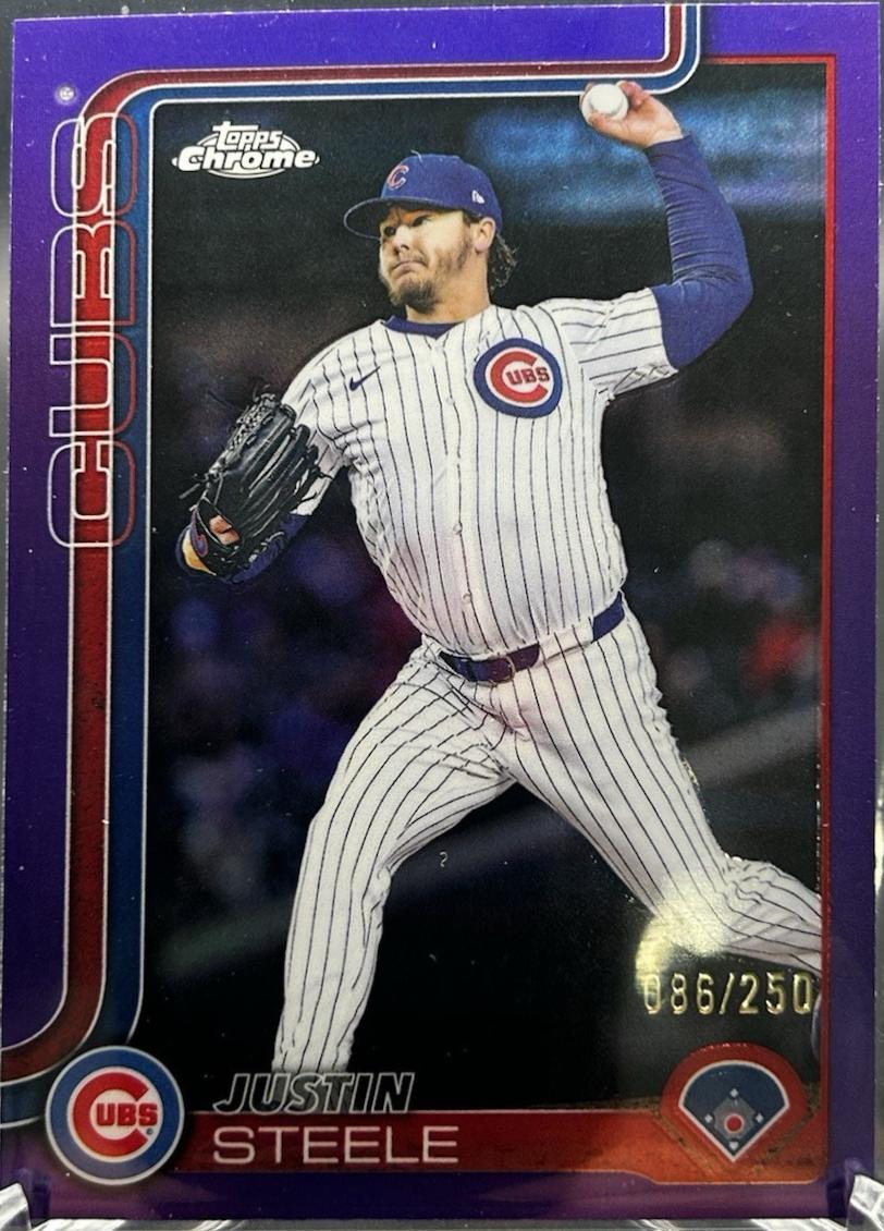 Justin Steele [Purple Refractor] #USC3