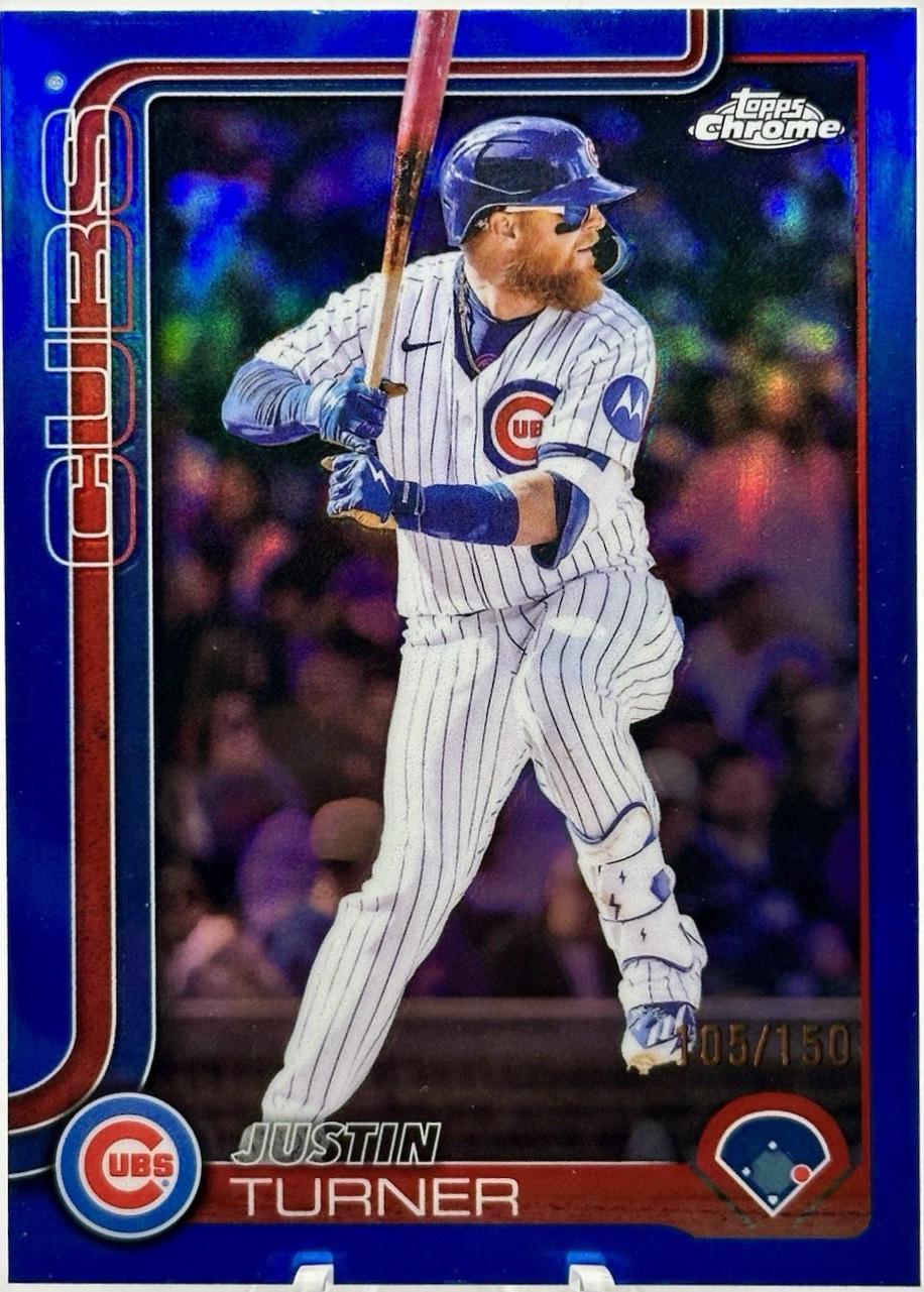 Justin Turner [Blue Refractor] #USC170