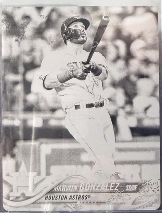 Marwin Gonzalez [Printing Plate] #215