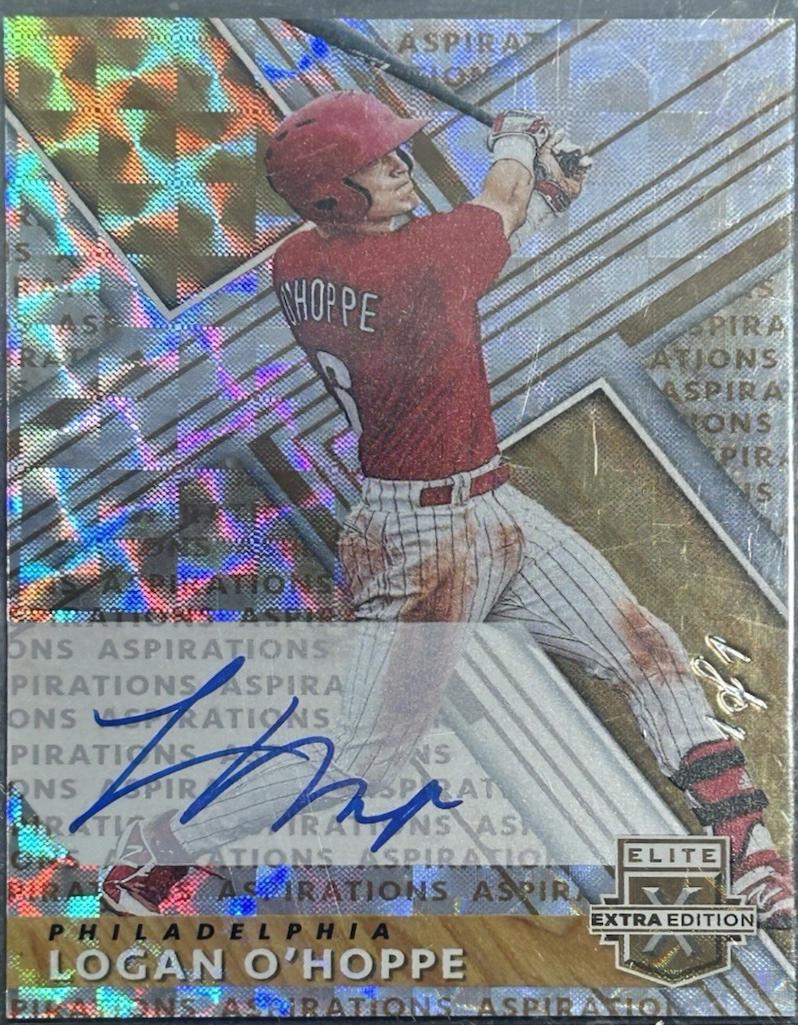 Logan O'Hoppe [Autograph Aspirations Gold] #91