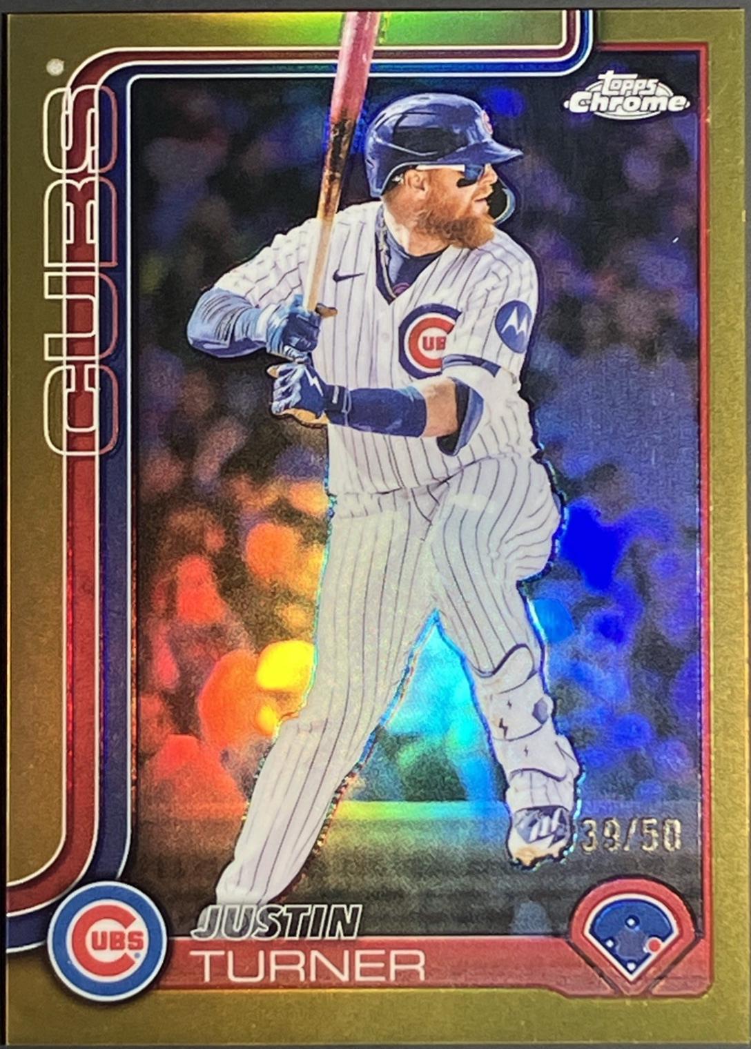 Justin Turner [Gold Refractor] #USC170