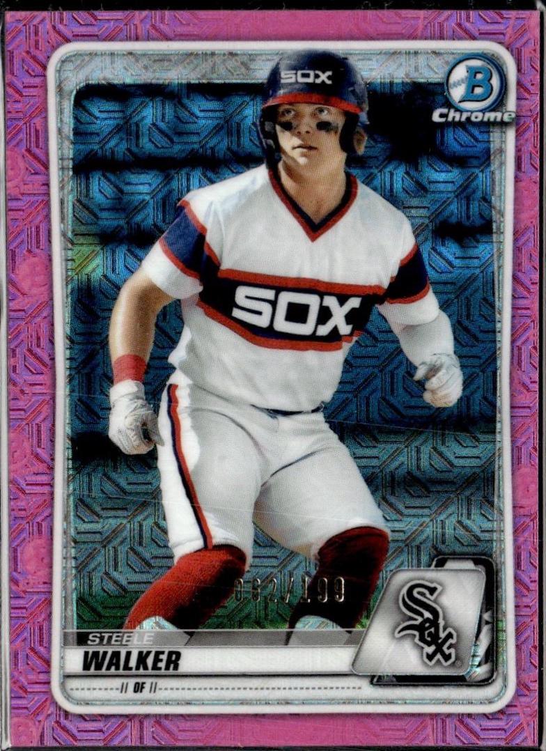 Steele Walker [Pink Refractor Mega Box Mojo] #BCP-176