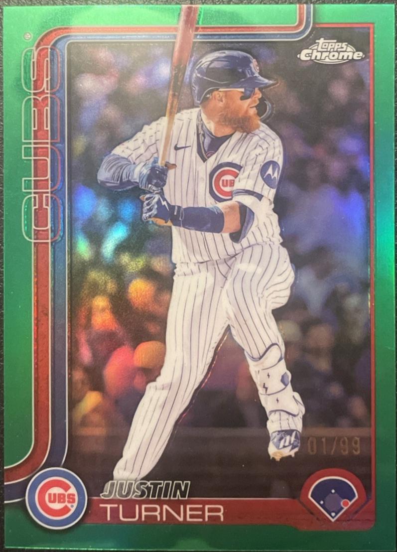Justin Turner [Green Refractor] #USC170