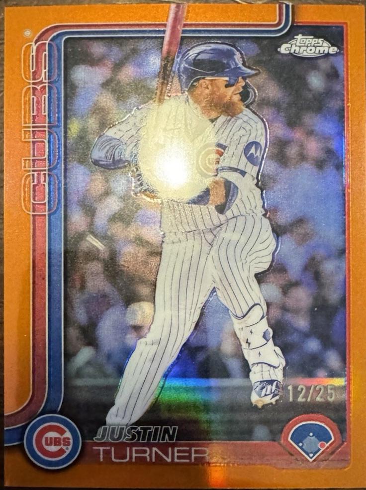 Justin Turner [Orange Refractor] #USC170