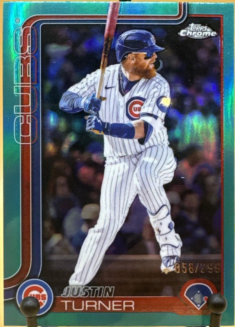 Justin Turner [Teal Refractor] #USC170