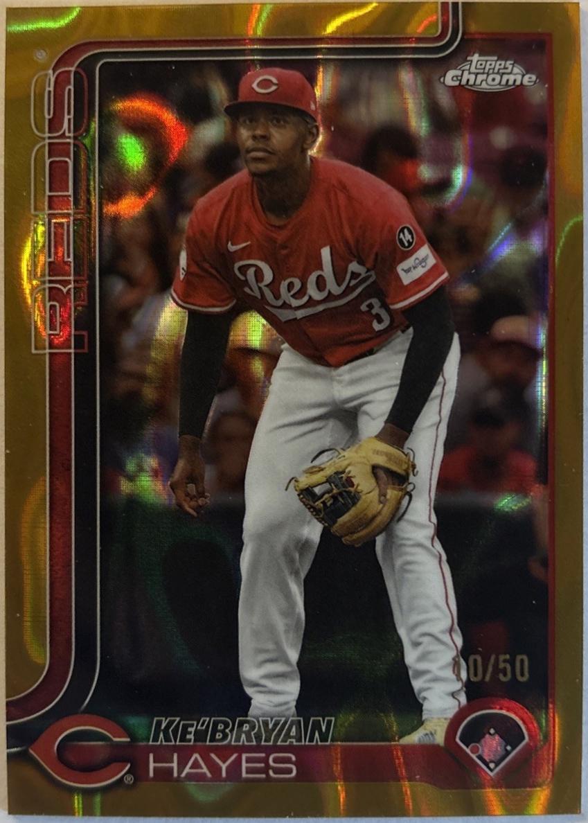 Ke'Bryan Hayes [Gold Lava Refractor] #USC13