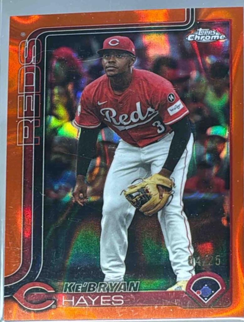 Ke'Bryan Hayes [Orange Lava Refractor] #USC13