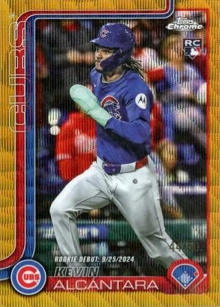 Kevin Alcantara [Gold Wave Refractor] #USC25