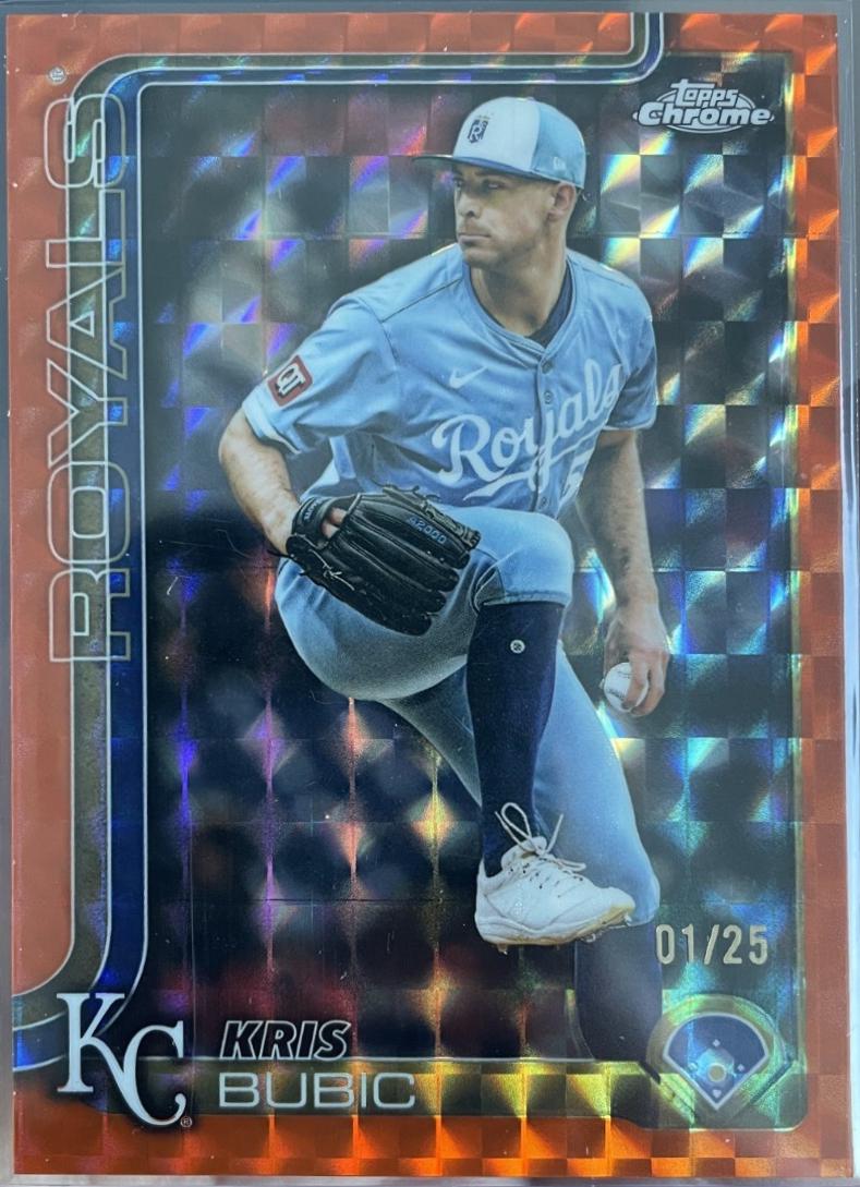Kris Bubic [Orange Geometric Refractor] #USC115
