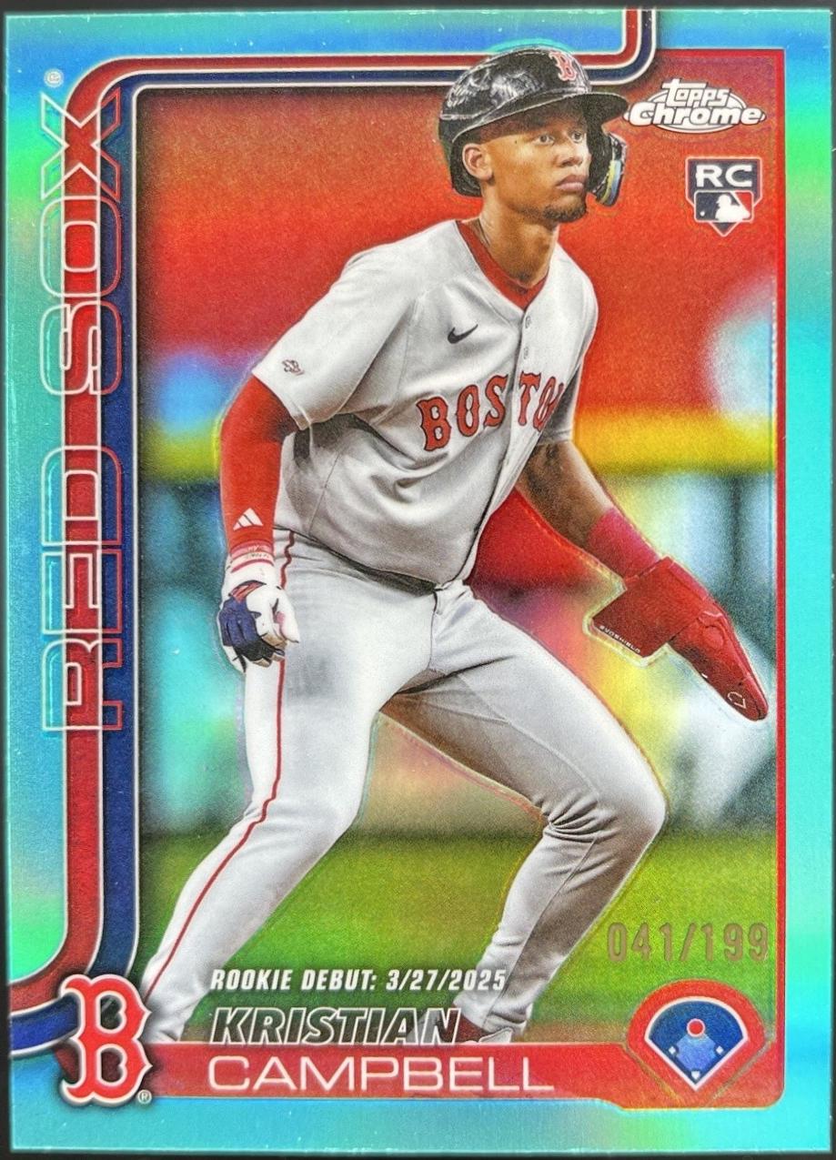 Kristian Campbell [Aqua Refractor] #USC188