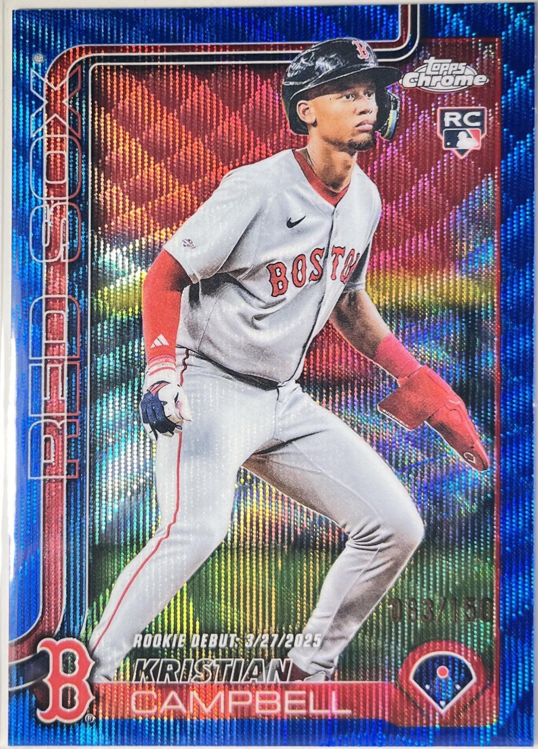 Kristian Campbell [Blue Wave Refractor] #USC188