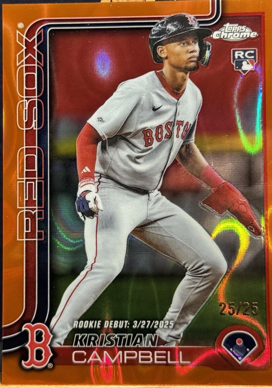 Kristian Campbell [Orange Lava Refractor] #USC188