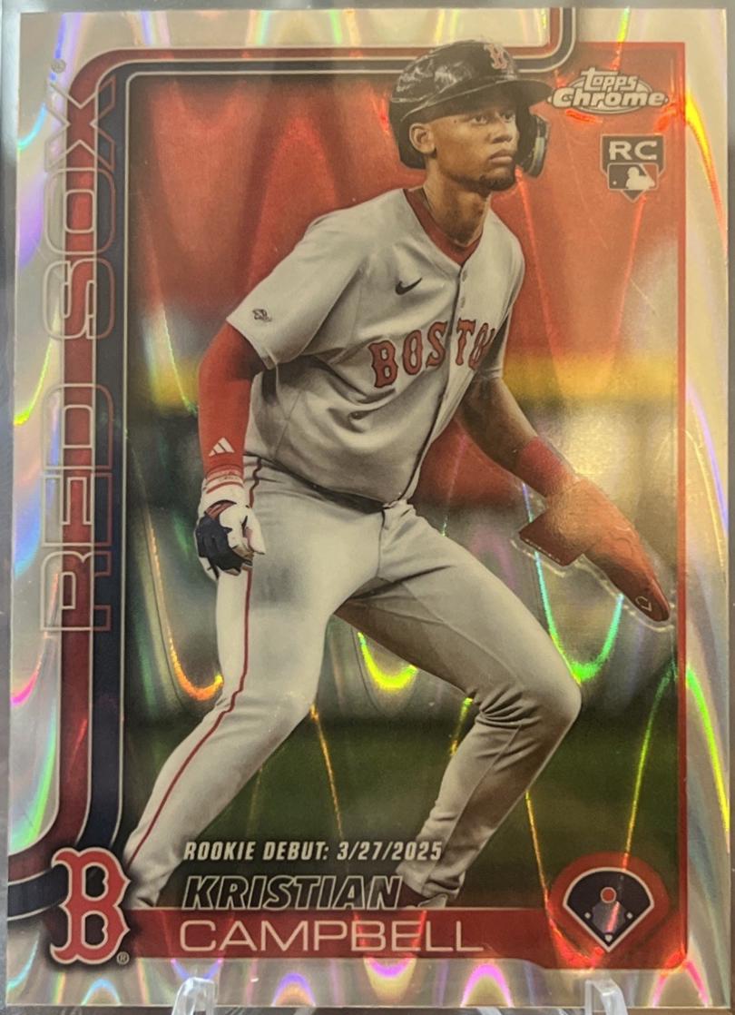 Kristian Campbell [Orange Wave Refractor] #USC188