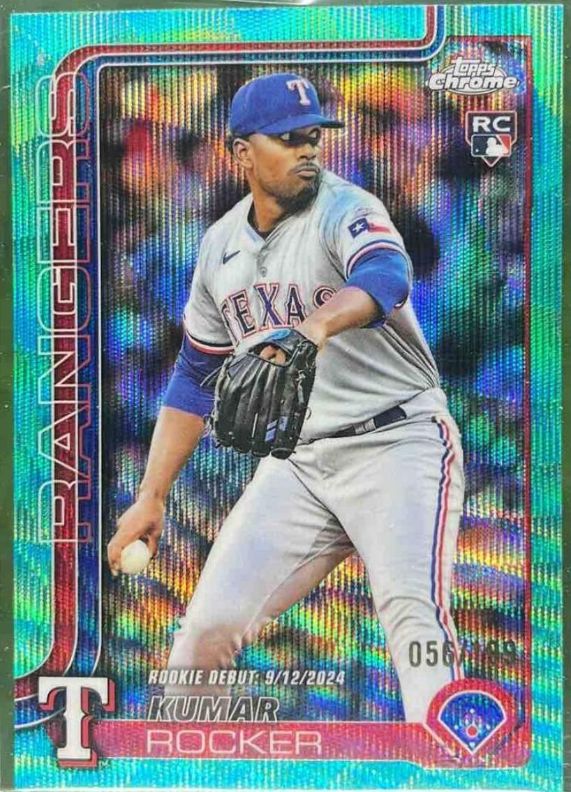 Kumar Rocker [Aqua Wave Refractor] #USC160