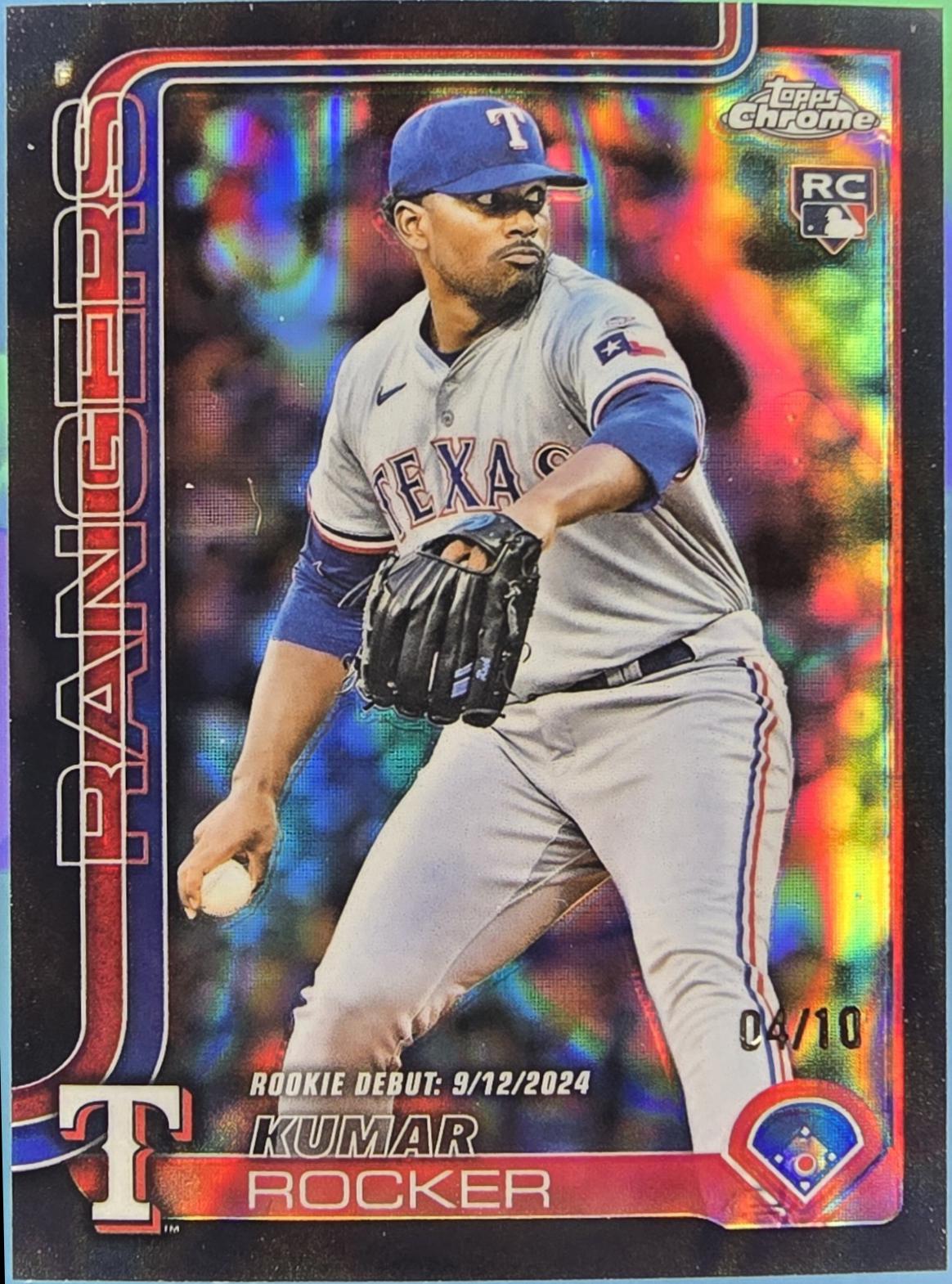 Kumar Rocker [Black Lava Refractor] #USC160